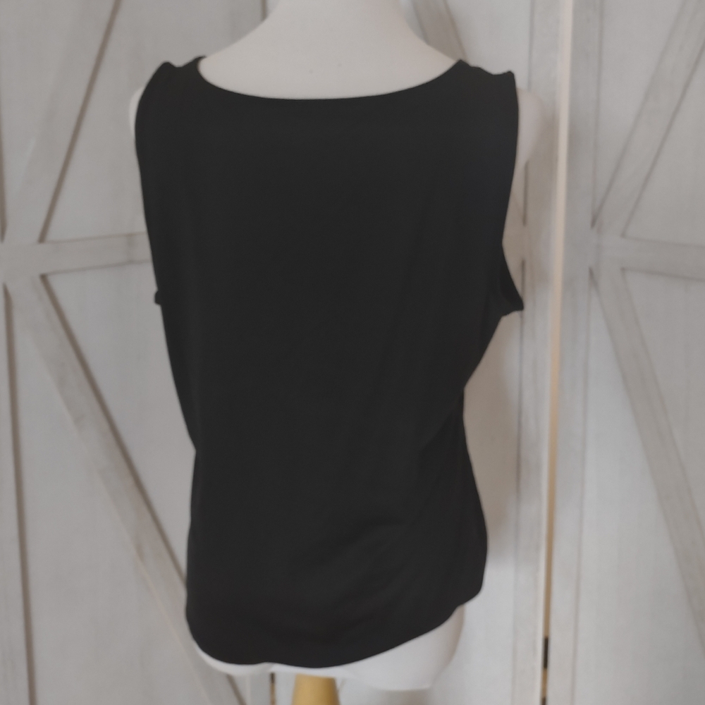 Black Shell Tank Top - Picture 2 of 16